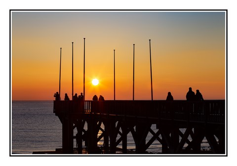 Sunset Sur L'estacade